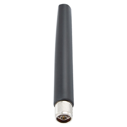 Picture of 615 MHz-960 MHz, 1710 MHz-2700 MHz 5G V-pol Black Omni Antenna 3.5 dBi IP67 Outdoor Rated Black Type N Male Connector