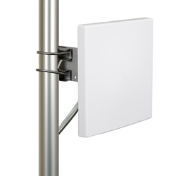 Picture of 2.4 GHz to 2.5 GHz + 5.1  GHz to 7.2 GHz, 6 dBi, 4x4 MIMO Flat Panel Antenna, 4 port RG58 pigtail with N Female Connector