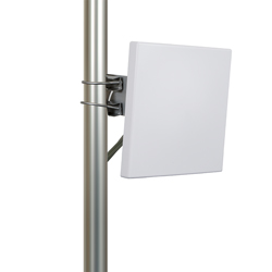 Picture of 2.4 GHz to 2.5 GHz + 5.1  GHz to 7.2 GHz, 6 dBi, 4x4 MIMO Flat Panel Antenna, 4 port RG58 pigtail with RP-SMA Male Connector