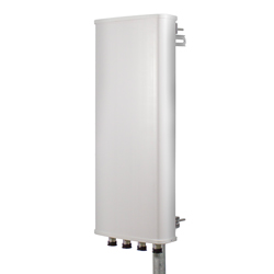 Picture of 3 GHz 65 Degree ± 45 Degrees Slant (4-Port) 18 dBi Sector Antenna