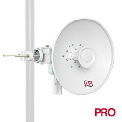 Picture of 4.9 GHz to 6.4 GHz, 1-Foot Parabolic Dish Antenna with Mimosa C5C Quick Attach