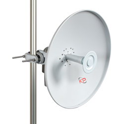 Picture of 4.9 GHz to 6.4GHz, 2-Foot Parabolic, Ubiquiti Rocket Prism Gen 2 Adapter