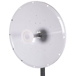 4950 MHz to 7125 MHz, 2-foot Parabolic Antenna, 2x2 MIMO, 30 dBi, RPSMA, 2 Pack
