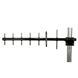 Picture of 880 MHz to 960 MHz Yagi Antenna, 11 dBi, 36in LMR400 pigtail coax with Type N Female Connector, Adjustable Polarization Pro-Series