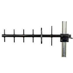 Picture of 880 MHz to 960 MHz Yagi Antenna, 9 dBi, 36in LMR400 pigtail coax with Type N Female Connector, Adjustable Polarization Pro-Series