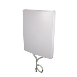 Picture of 2400-2500, 5150-5850, 6000-7125 MHz Flat Panel MIMO Antenna, 11 dBi Gain, 8 RP SMA Male Connectors