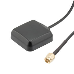 Picture of 31 dBi Active GPS/GLONASS Magnet Mount Antenna RHCP 1575/1602 MHz, RG174 SMA Male IPX6