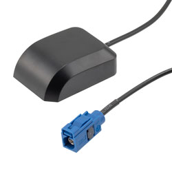 Picture of 31.5 dBi Active GPS Magnet Mount Antenna RHCP 1575 MHz, RG174 FAKRA-C IP66