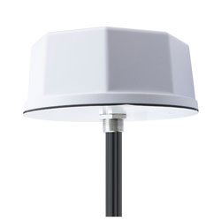 Picture of 5-in-1 Cellular, GPS Combination IoT Antenna FAKRA Jack ABS Radome White IP69K