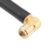 Picture of 2.4 GHz to 5.85 GHz Dual Band Antenna, Monopole, 90-degree angle, SMA Male Connector, 2.1 and 5.47 dBi Gain