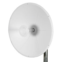 6GHz Dish Antenna: 4.95-7.125GHz 2-Foot Collapsible MIMO, 2 RPSMA Female Connectors