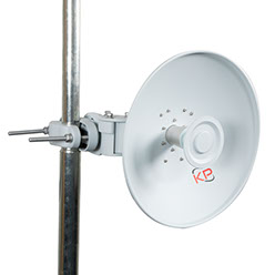 4.9 GHz to 6.4 GHz, 2-Foot Parabolic Dish Antenna with Mimosa C5C Quick Attach
