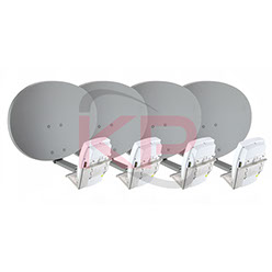 Baicells ATOM GEN2 UE Mount Large Reflector Dish (4 Pack Box)